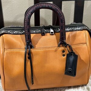Coach Butterscotch Rogue Satchel
